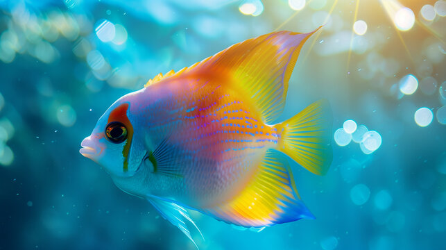 Platyfish fish underwater