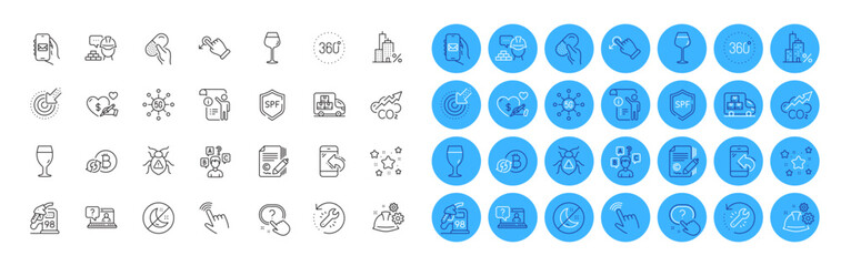Quiz test, Question button and Software bug line icons pack. Insomnia, Working process, Capsule pill web icon. Mortgage, Delivery truck, Refresh bitcoin pictogram. Incoming call, Build. Vector