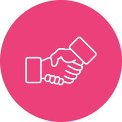Fototapeta premium Handshake Icon