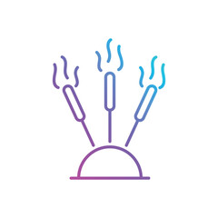 Incense Stick vector icon
