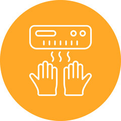 Obraz premium Hand Dryer Icon