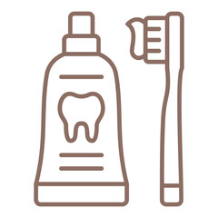 Obraz premium Dental Hygiene Icon