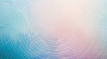 Fototapeta premium Simple minimalist background featuring concentric circles in soft tones, abstract theme, calming, Multilayer, geometric design backdrop