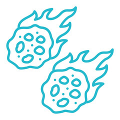 Meteor Shower Icon