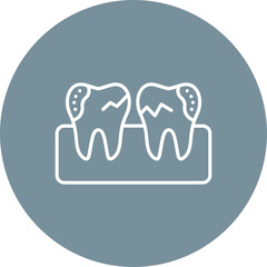 Dental Caries Icon