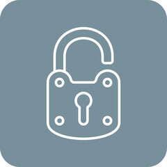 Open Lock Icon