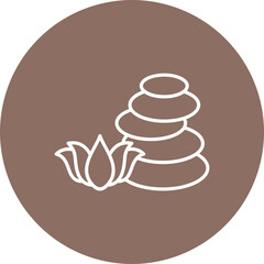 Hot Stone Icon