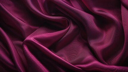 Obraz premium Dynamic texture background showcasing soft, velvety fabric in deep hues, rich theme, luxurious, Overlay, elegant textile backdrop