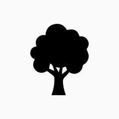 tree silhouette vector