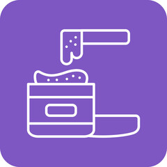 Fototapeta premium Body Scrub Icon