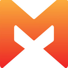 Letter M logo design For app icon or your brand