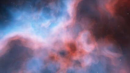 Universe filled with stars, nebula and galaxy  © ANDREI