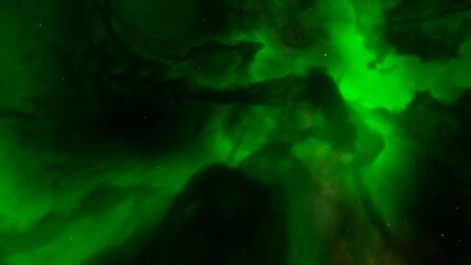 Space background. Nice clean colorful nebula with star field. 3D rendering
