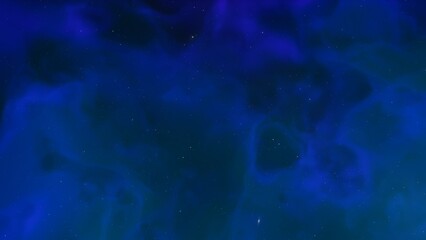 Space background. Nice clean colorful nebula with star field. 3D rendering
