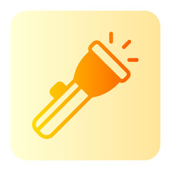 flashlight gradient icon
