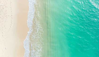 美しい砂浜と海の背景 © mol