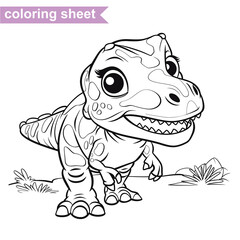Fototapeta premium Coloring worksheet page. Educational printable coloring worksheet. Printable activity page for kids. 