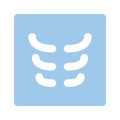 Get this beautifully designed icon of x ray in trendy style