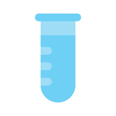 Test tube trendy editable vector icon,blood test