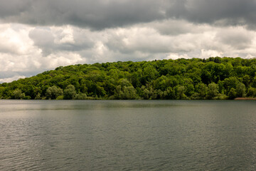 Fototapeta premium lake in the forest
