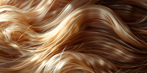 Braided Hair Texture,Texture of beautiful blonde curly hair closeup Background 
