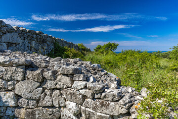 Monkodonja settlement from the Bronze Age, archaeological site of Rovinj