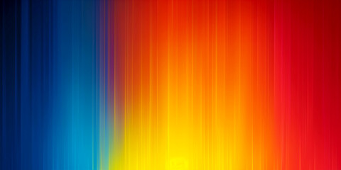 Rainbow coloured lined abstract sound wave background banner