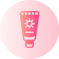 sunscreen gradient icon