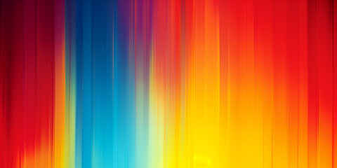 Rainbow coloured lined abstract sound wave background banner