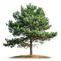 Obraz premium Isolated single tree greenery botanical
