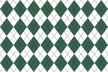 Argyle pattern. Seamless geometric background for fabric, textile, clothing, wrapping paper. Backdrop for party invite card