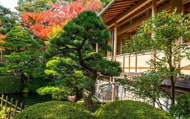 Japanischen Garten in Sakaiminato, Japan