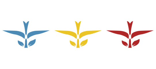 flower icon on a white background, vector illustration