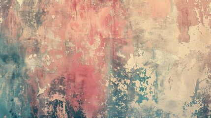 Obraz premium A distressed background with a mix of rough textures and faded colors, perfect for creative projects