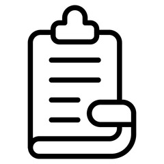 Obraz premium document line