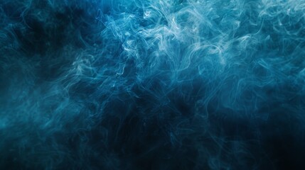 The Swirling Blue Smoke Texture