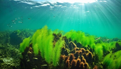 神秘的な熱帯魚たちの楽園 - 水中の壮大な景色