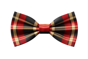 Elegant Resurgence: Red and Black Symphony on a White or Clear Surface PNG Transparent Background.