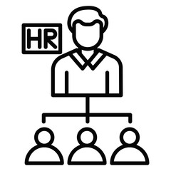Hiring Manager Icon