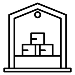 Warehouse Icon