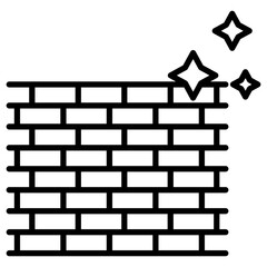 Cleaning Walls Icon