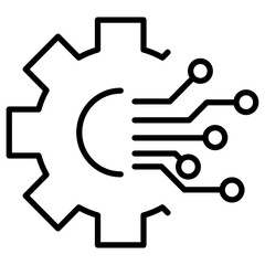 Digitalization Icon