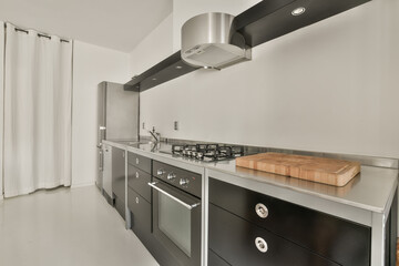 Modern kitchen interior at Balthasar Floriszstraat 16-2