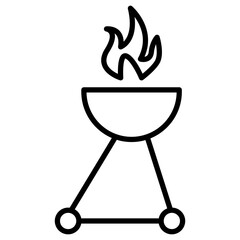 Barbecue grill Icon