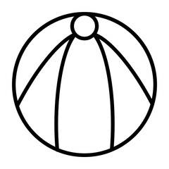 Beach Ball Icon