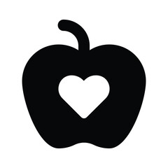 Amazing icon of apple, ready to use