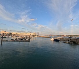 Obraz premium Bom Sucesso Marina Lisbon Portugal