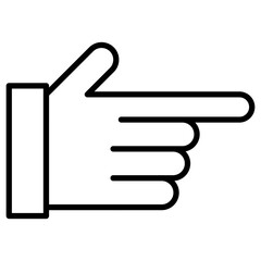 Arrow Hand Icon