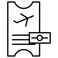 Airfare Reimbursement Icon