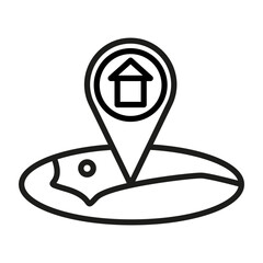 Warehouse Map Icon